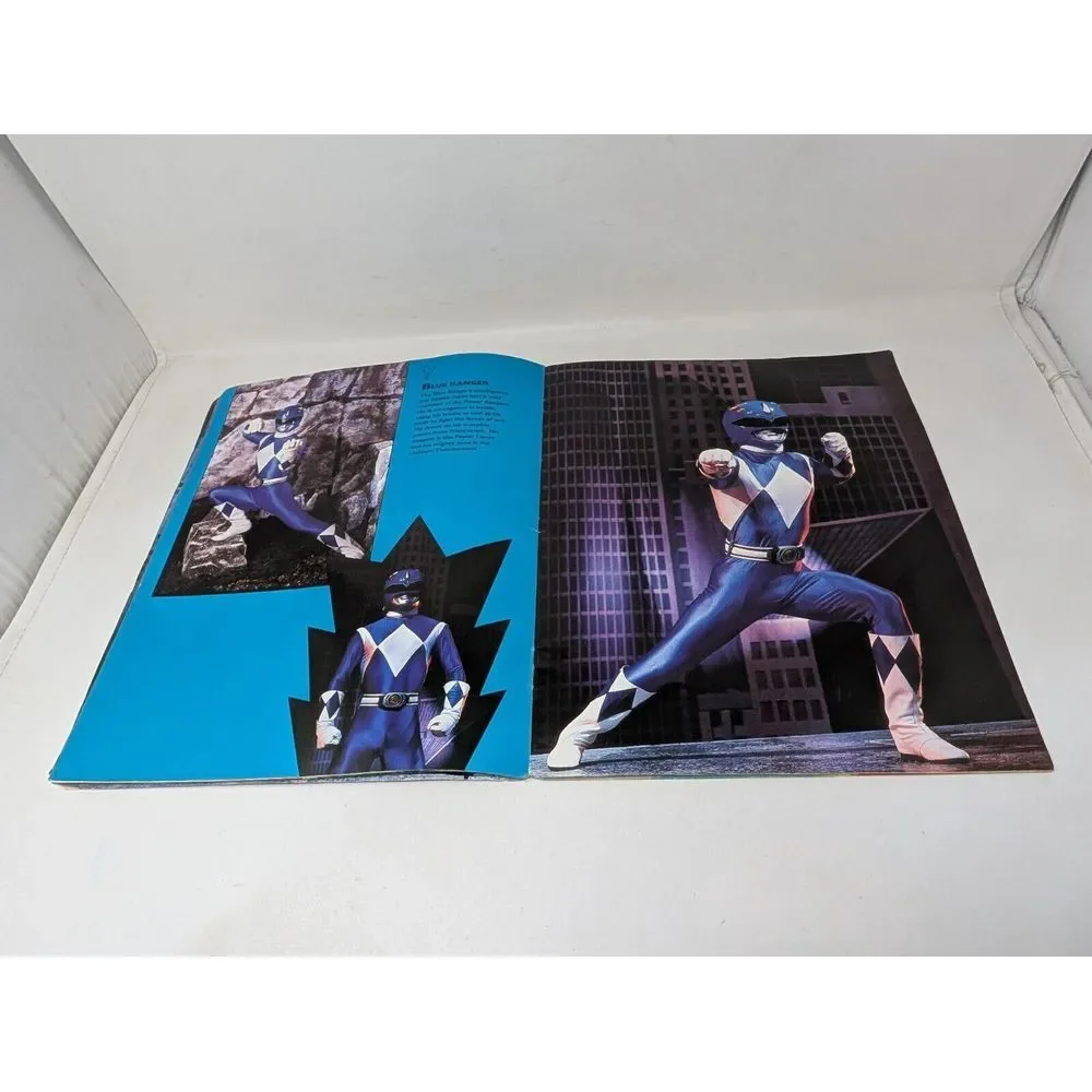 Mighty Morphin‎ Power Rangers Live Souvenir Program 1994 1995 Tour 90s On Stage